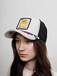 Бейсболка GOORIN BROTHERS арт. 101-1282 (белый / фиолетовый)